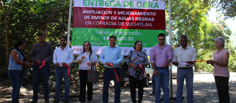 Municipios | Entregan obra en Cofradía de Suchitlán - Diario de Colima (Comunicado de prensa)